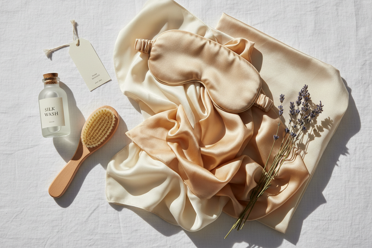 How to Care for Your Silk Products