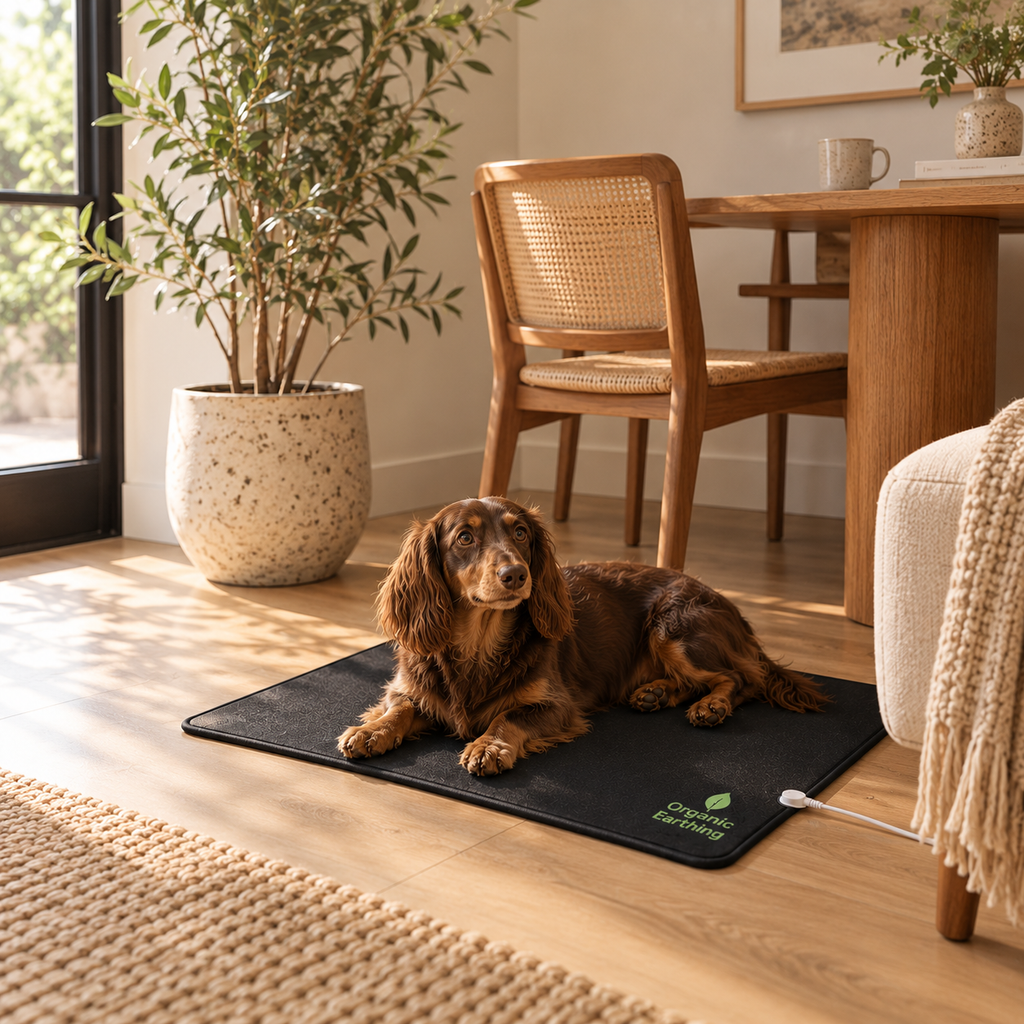 Tapis de mise à la terre certifié pour animaux de compagnie