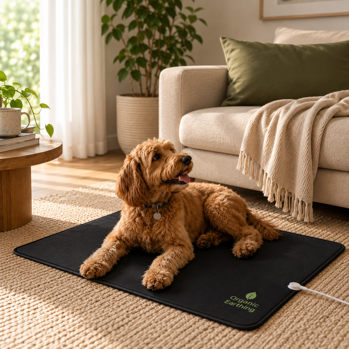Tapis de mise à la terre certifié pour animaux de compagnie
