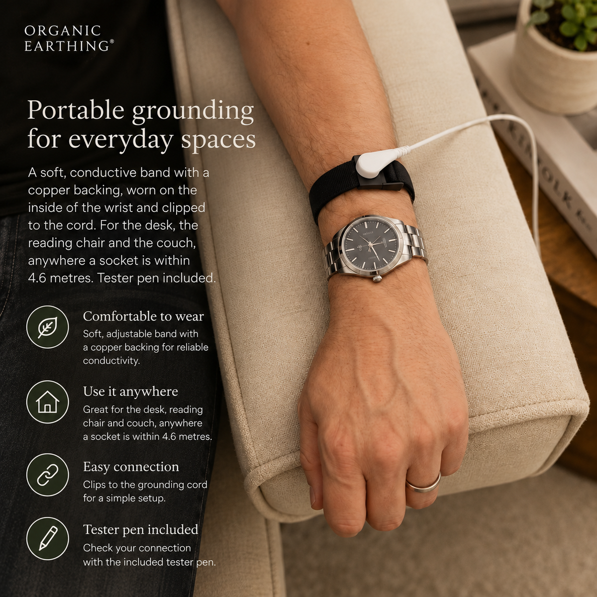 Grounding Wristband | Earthing Bracelet